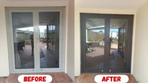 How to Paint Faded Aluminum Windows