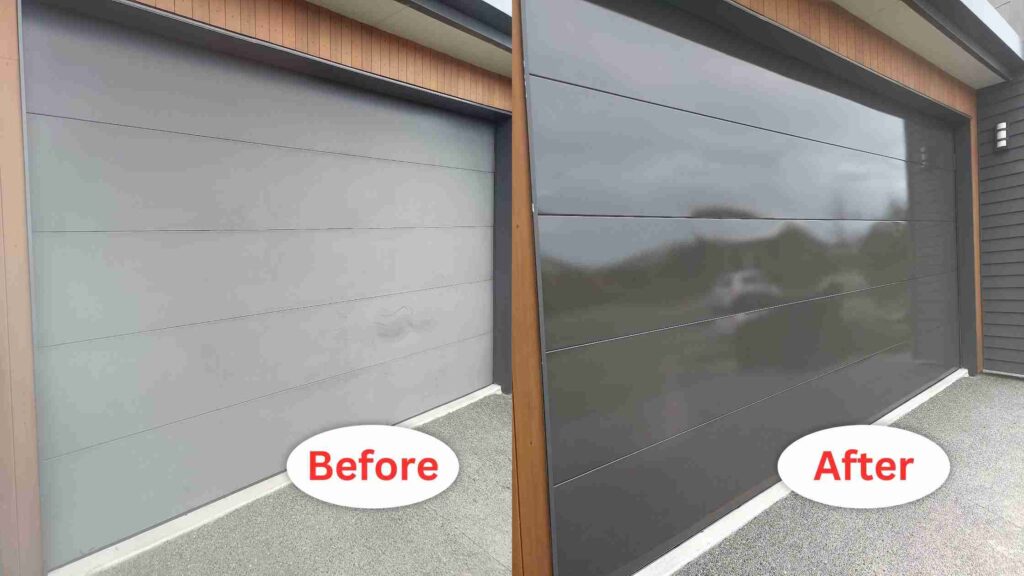 How to Rejuvenate a Faded Garage Door