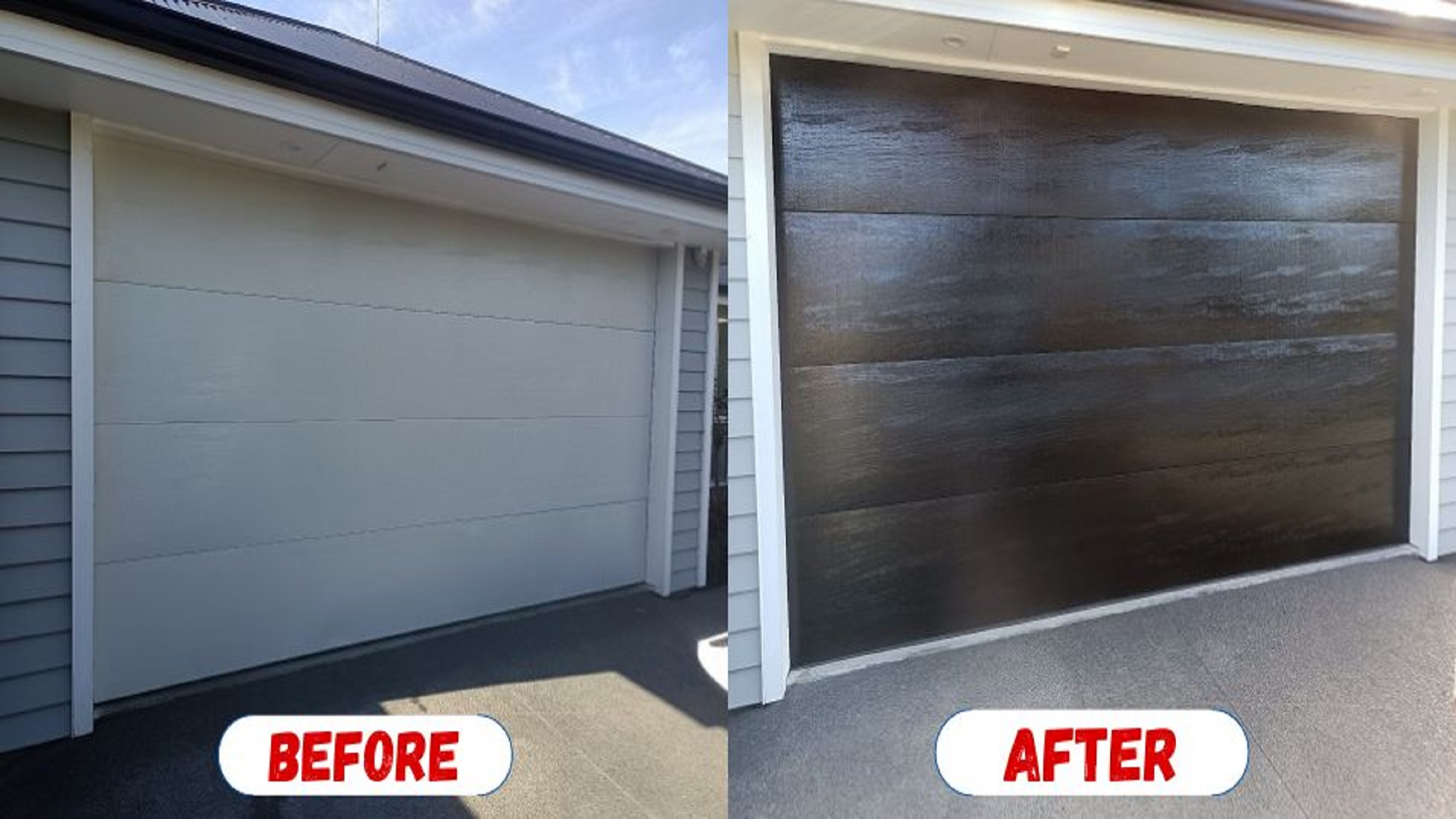 How to Change Colour of Garage Door