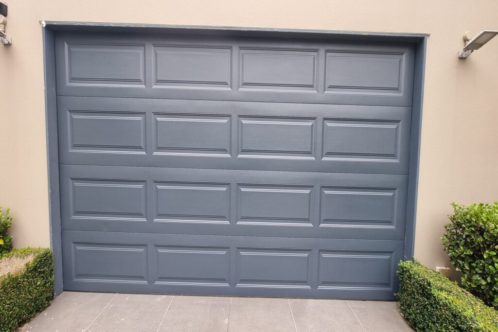 Spray Painting Garage Doors