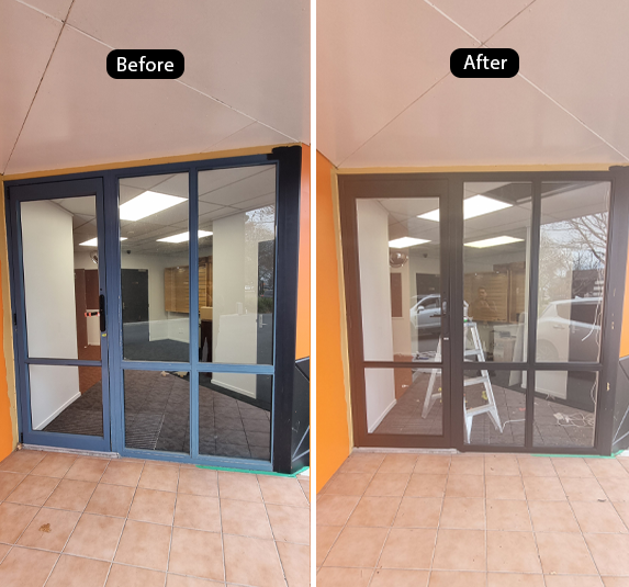 aluminium joinery recolouring Queenstown & Wanaka